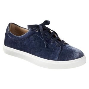 Banana Republic Blue Velvet Sneakers